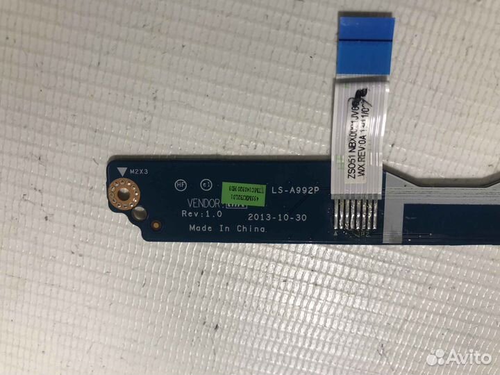 Плата тачпада для HP 15-R
