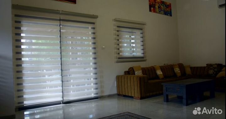 Рулонные шторы день ночь (арт. R-0569)