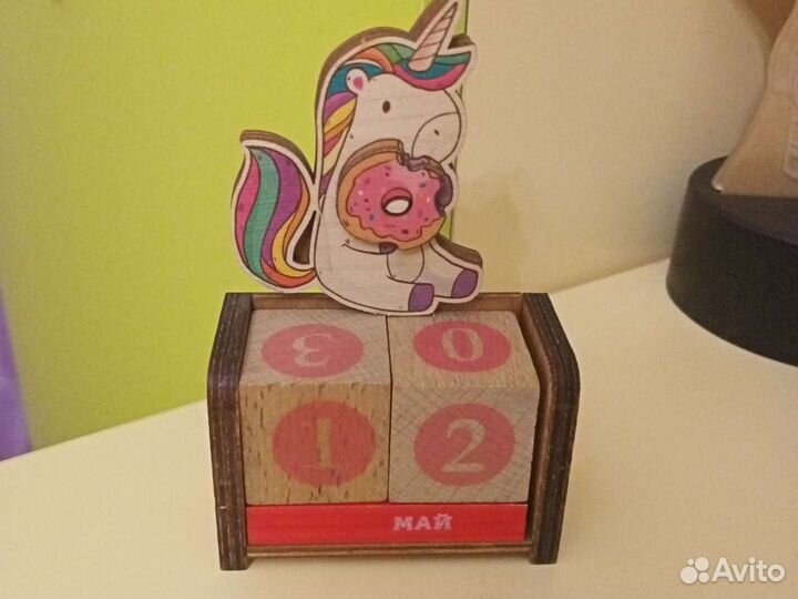 Календарь, блокнот, маска, ободок единорога