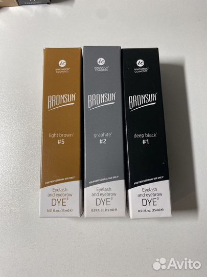Краски для бровей и ресниц