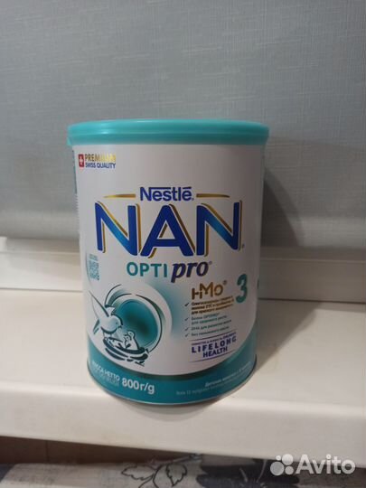 Детская смесь нан оптипро 3