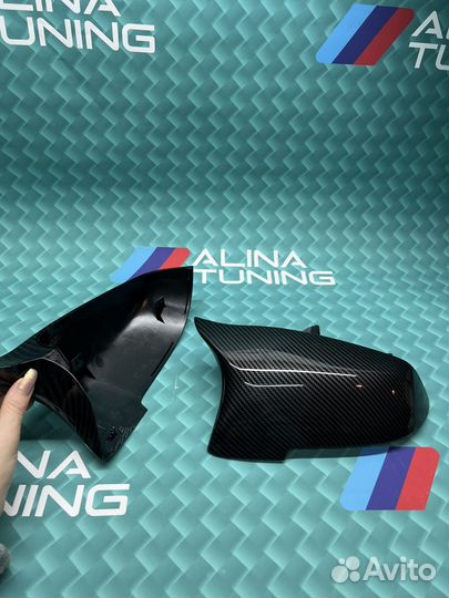 Крышки зеркал F10 Рест Карбон