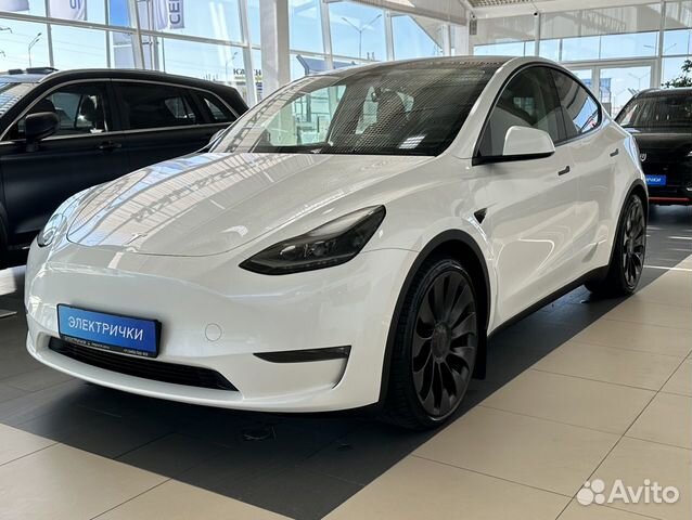 Tesla Model Y AT, 2022, 100 км с пробегом, цена 7590000 руб.