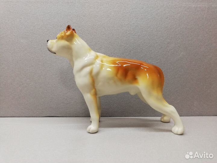 Фигурка стаф. Терьер фарфор