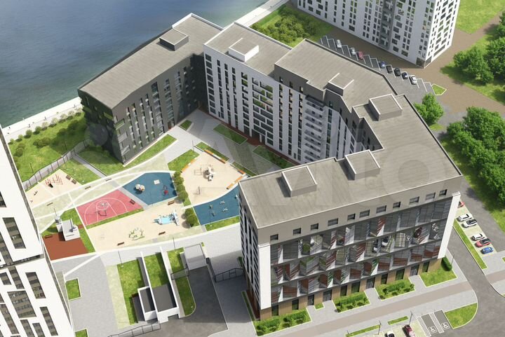 2-к. квартира, 57,9 м², 11/12 эт.