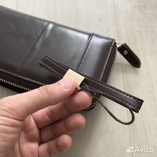Мужской кошелек портмоне кожа новые