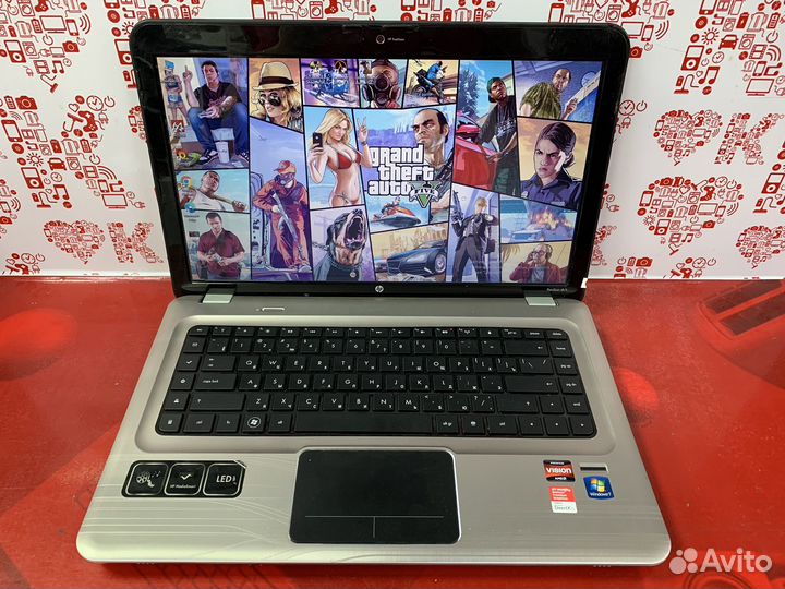 HP Pavilion dv6 i5-520m 2.6GHz 6OZU 128SSD t06