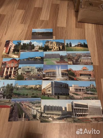 Открытки СССР чистые
