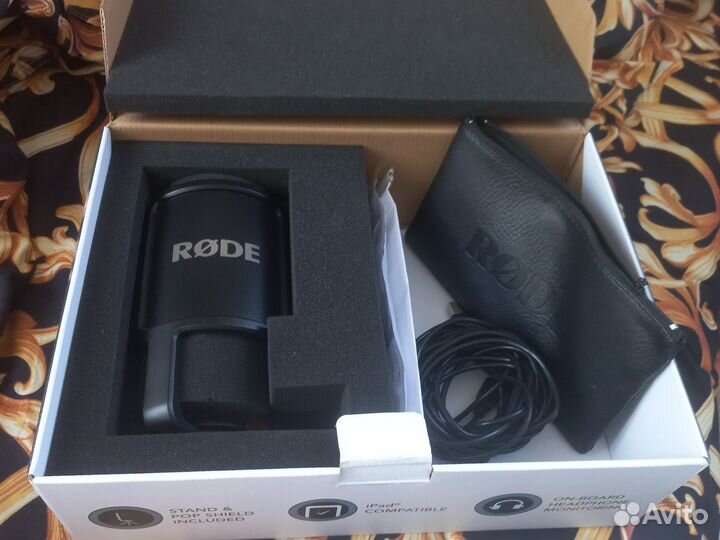 Студийный микрофон rode NT-USB