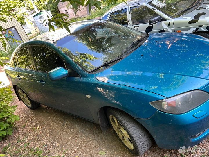 Mazda 3 1.6 МТ, 2006, 225 000 км