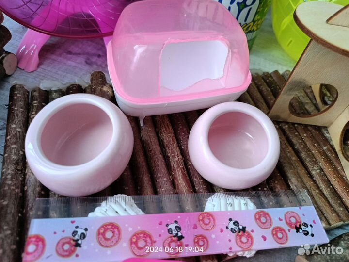 Колесо, тарелка, шар, дом для хомяка джунгарика