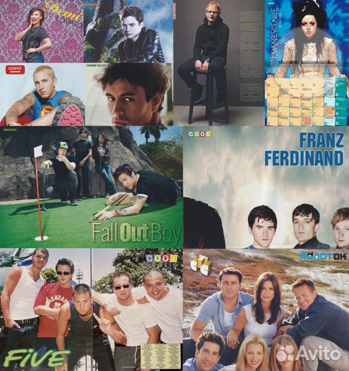 Постеры, журналы Rock One, Yam, Twist, Star Flash