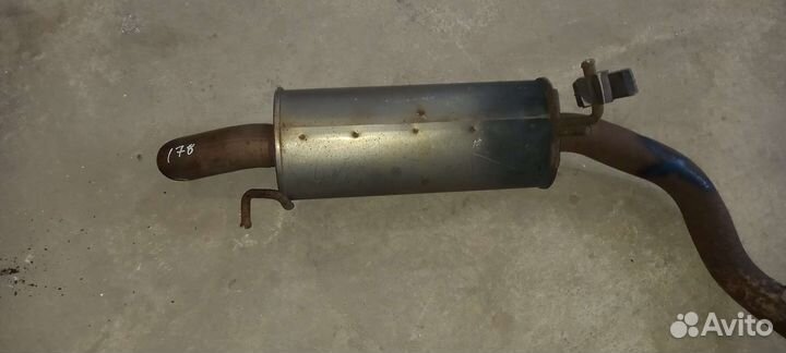 Глушитель для pajero 4