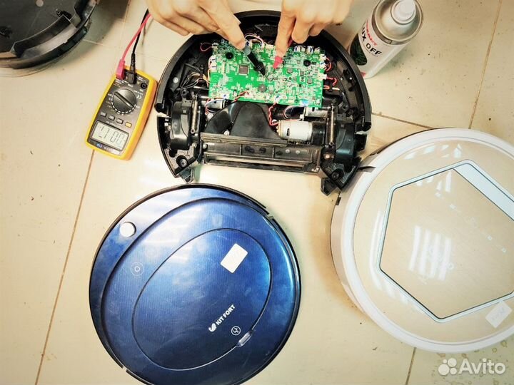 Ремонт роботов пылесосов iRobot и других брендов