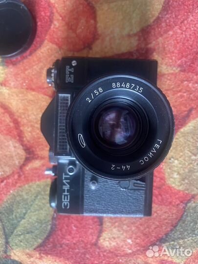 Фотоаппарат зенит ет