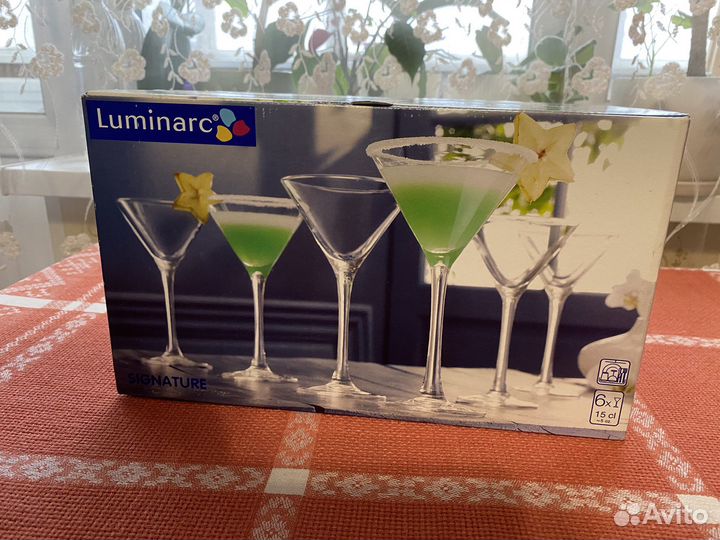 Luminarc бокалы signature новые