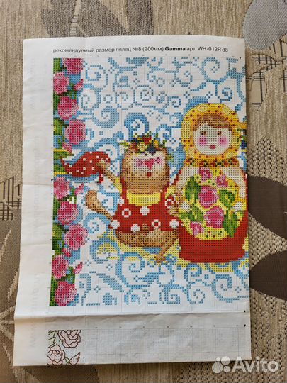 Набор для вышивания крестом Panna