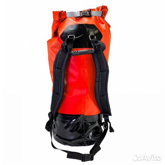 Герморюкзак Scorpena Оредеж 60 л, чёрно-красный