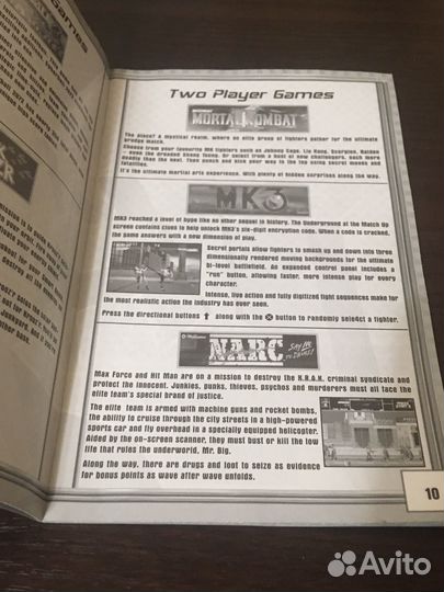 Mortal Kombat 2,3 Ps2 лицензия