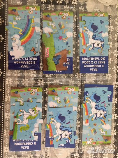 Магнитный пазл Len o