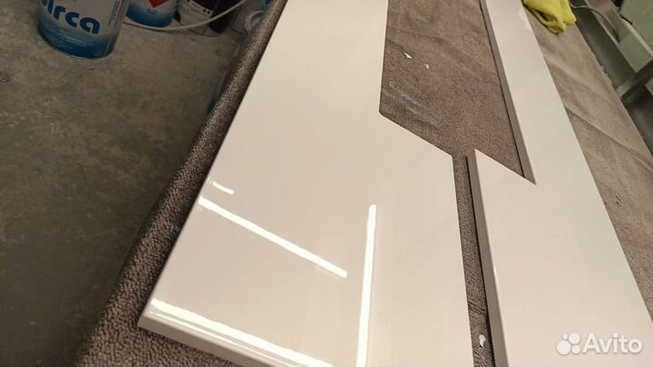 Покраска мебели фасадов кухни, шкафы