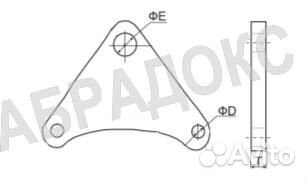 Гибкая вставка фланцевая epdm / компенсатор антиви