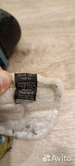 Коньки хоккейные детские 33 размер bauer supreme