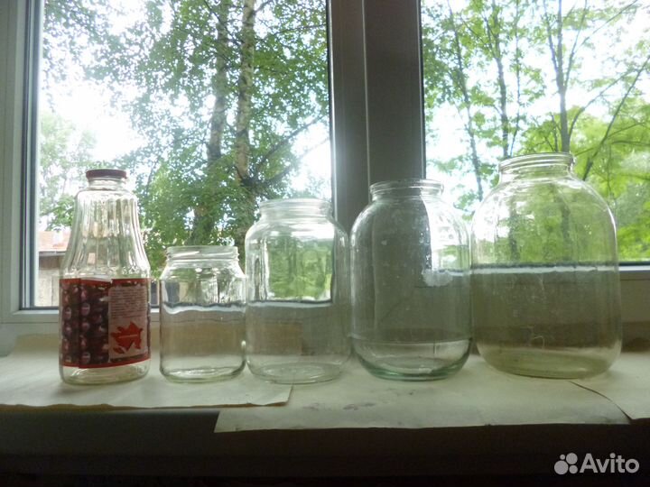Банки стеклянные