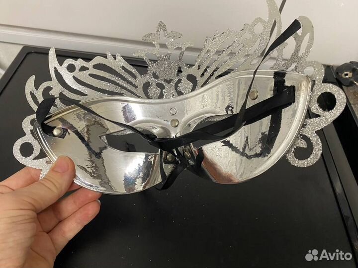 Маска карнавальная новогодняя новая