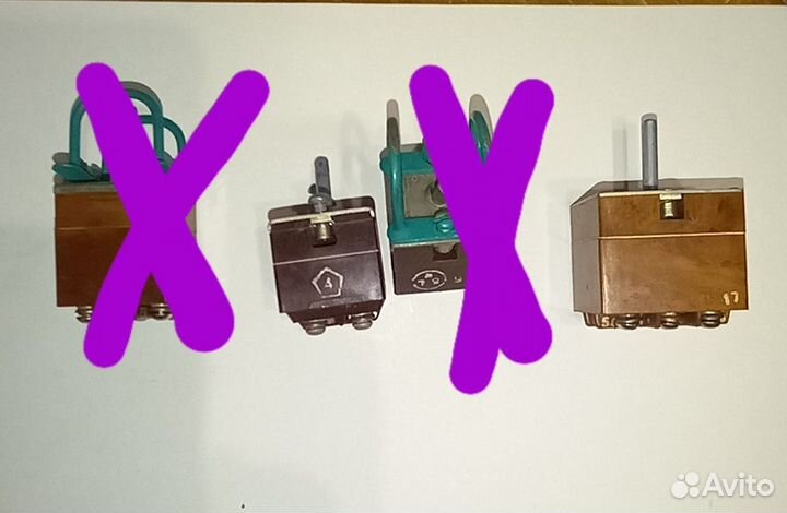 Переключатели тумблеры СССР