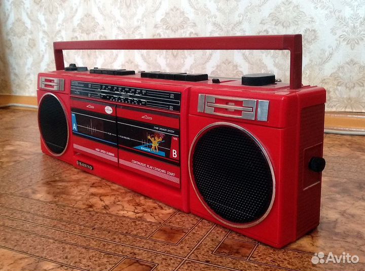 Двухкассетная магнитола sanyo MW 703 K