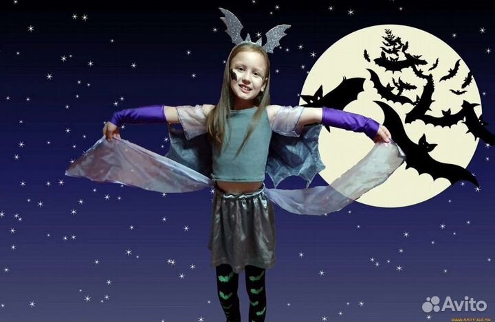 Костюмы фей, ведьм, летучей мыши, вампирессы