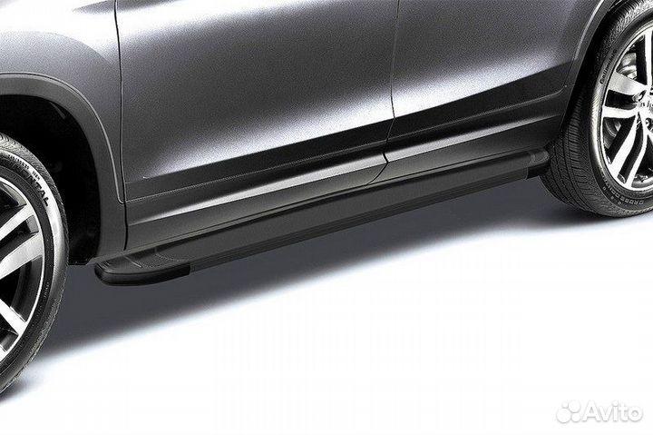 Пороги алюминиевые Kia sorento (2015)