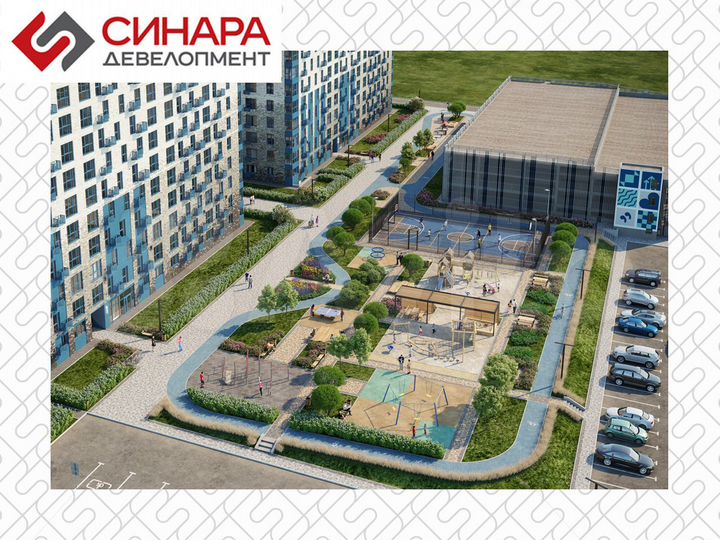 2-к. квартира, 52,7 м², 22/23 эт.