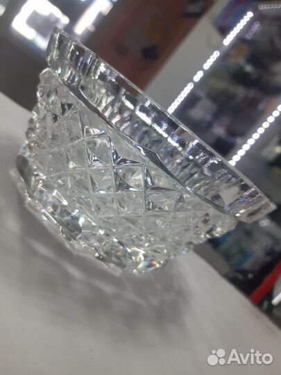 Салатник хрустальный
