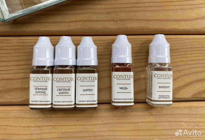 Пигменты Contur и Lip Blush для татуажа (новые)