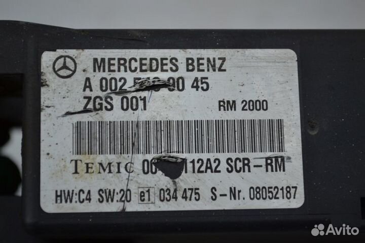 Блок управления, AdBlue mercedes-benz Actros MP2/M