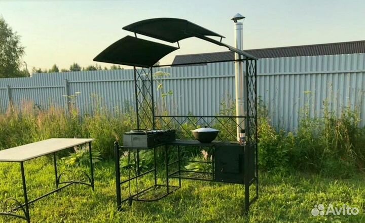 Мангал лофт