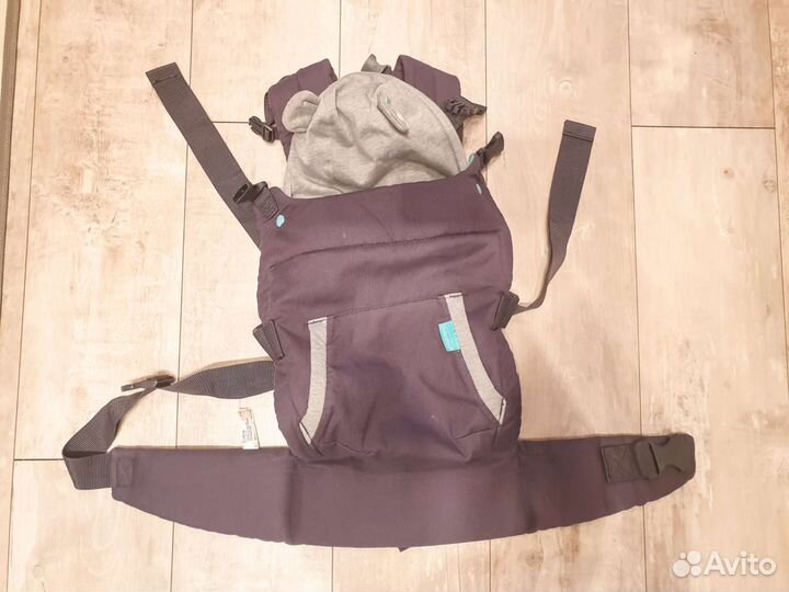 Рюкзак кенгуру Infantino для малыша с капюшоном