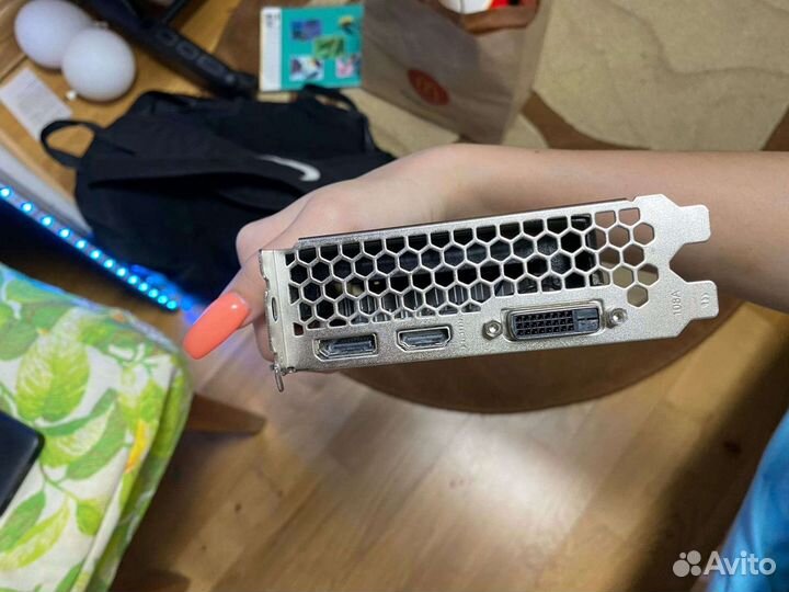 Видеокарта palit geforce gtx 1050 ti stormx