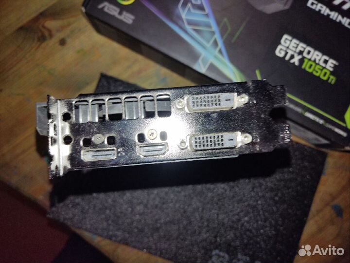Видеокарта gtx 1050 ti asus rog strix