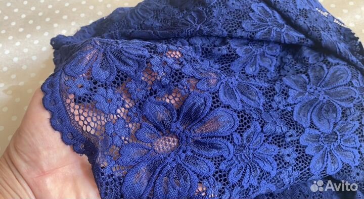 Гипюр кружево стрейч отрез
