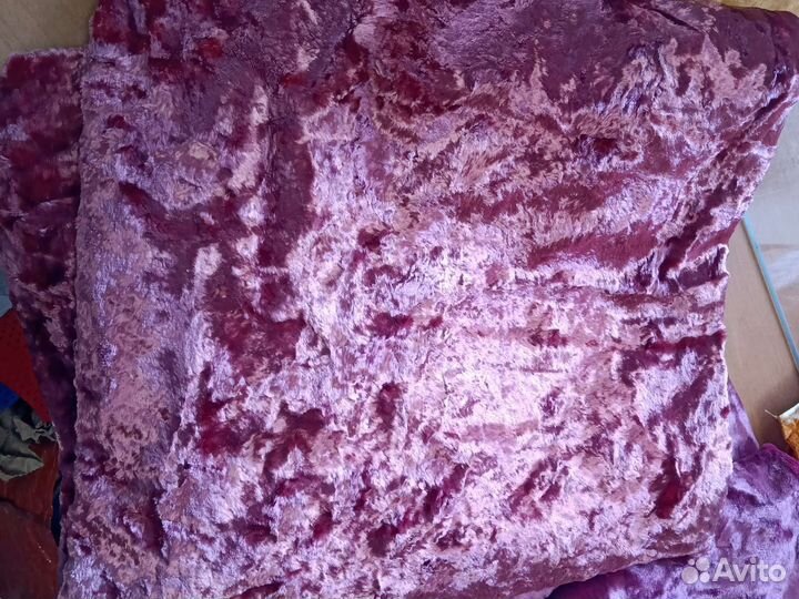 Плюш СССР винтаж желтый