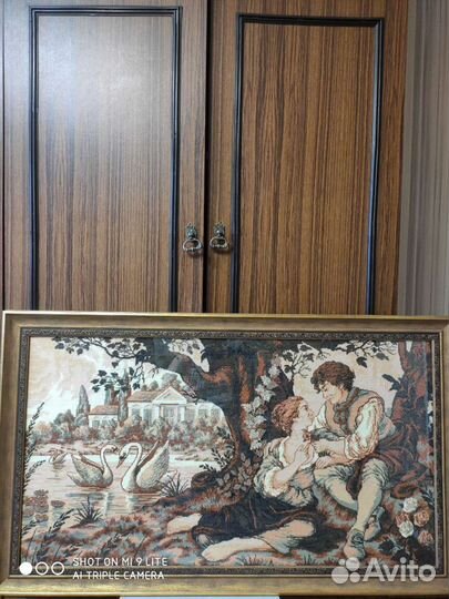 Картина вышитая крестиком