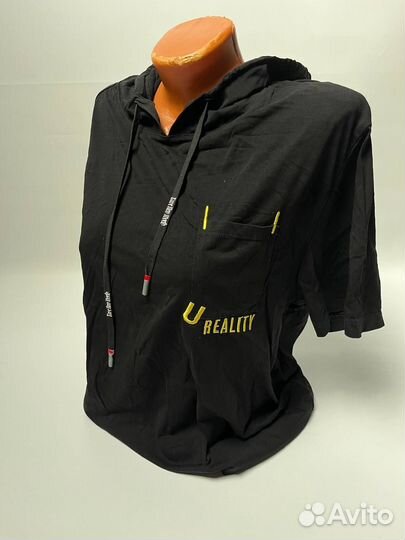 Футболка с капюшоном