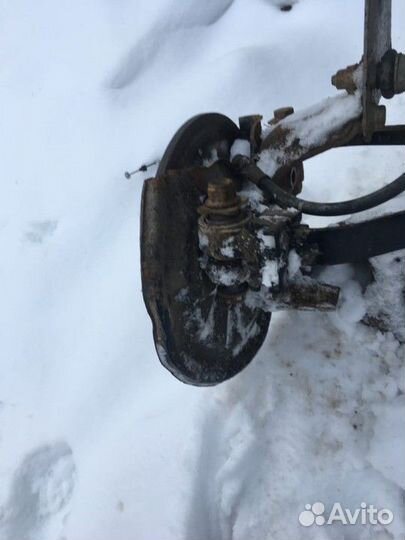 Кулак поворотный задний правый (Skoda Octavia)