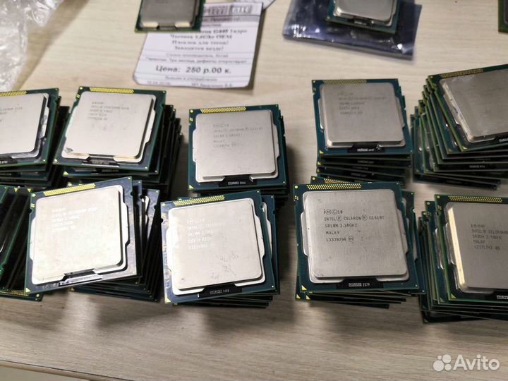 Процессор S1155 Intel Pentium/Celeron Оптом разные