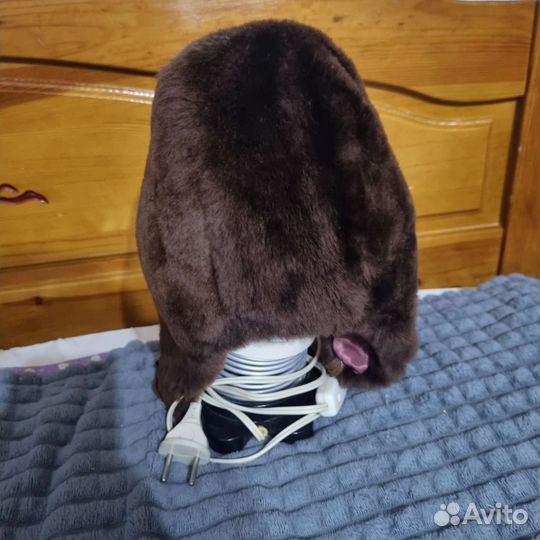 Детская меховая шапка СССР, новая