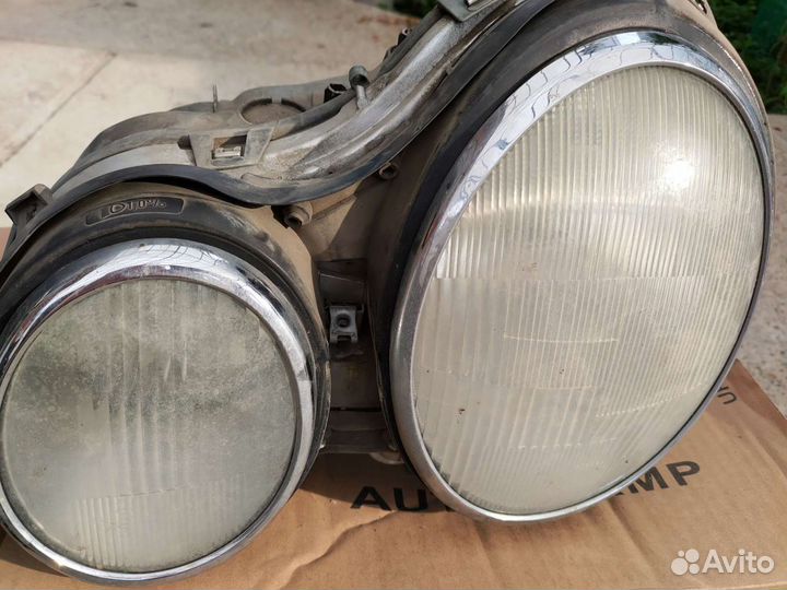 Фары на w210