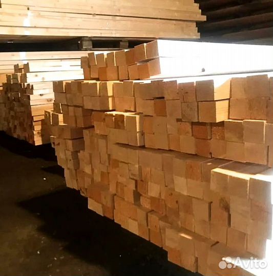 Брусок обрезной 40х50, 3м сорт 1 экспортный